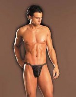 STRING UOMO NERO BLUELINE 