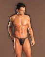 STRING UOMO NERO BLUELINE 