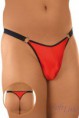 Tanga uomo rosso/nero 